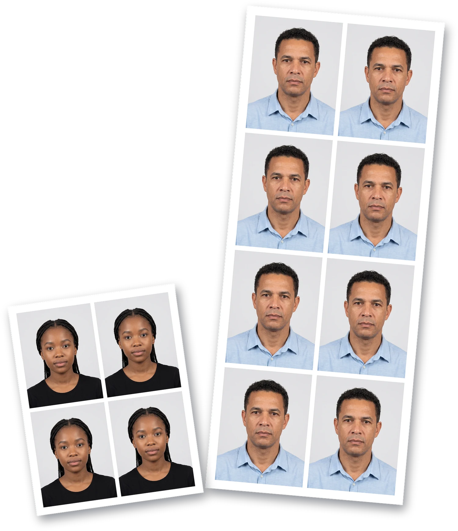 ID photo examples